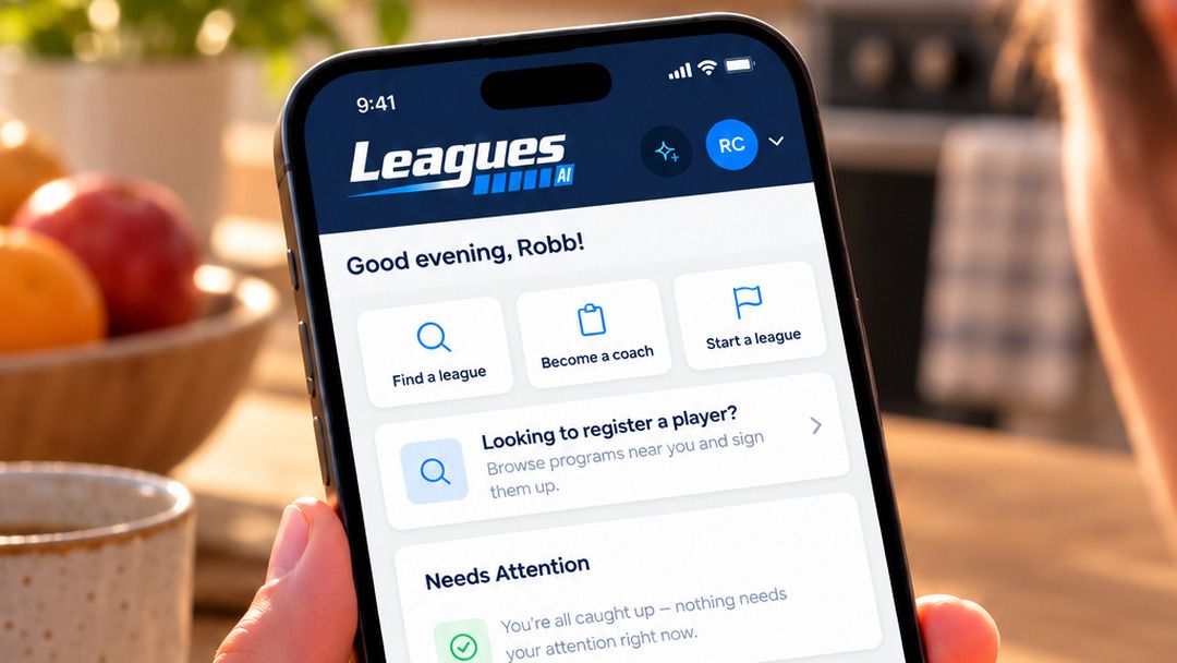 Iona Sports & Rec Is Going Mobile with Leagues AI!